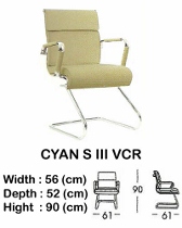 Kursi Hadap Indachi Type Cyan S III VCR