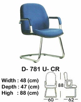 Kursi Hadap Indachi Type D-781 U-CR