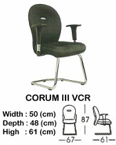 Kursi Hadap Indachi Corum III VCR